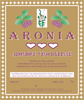 Etiketa : Aroniov� v�no bylinn�